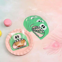 Load image into Gallery viewer, 100pcs Cute Big Teech Mouth Monster Plastic Bag Wedding Birthday Cookie Candy Gift Packaging Bags OPP Self Adhesive Party Favors