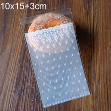 Load image into Gallery viewer, 50pcs White lace Self Adhesive Party Bakery Bread Plastic Cookies Bags Gift Cellophane Bags Candy Bags Wholesale
