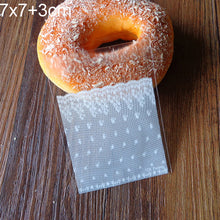 Load image into Gallery viewer, 50pcs White lace Self Adhesive Party Bakery Bread Plastic Cookies Bags Gift Cellophane Bags Candy Bags Wholesale