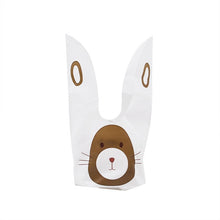 Load image into Gallery viewer, 25Pcs/lot Cute Rabbit Long Ear Candy Bags Bunny Cookie Biscuit Packaging Supplies Small Snack Bag Wedding Party Favor Gift
