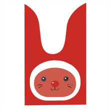 Load image into Gallery viewer, 25Pcs/lot Cute Rabbit Long Ear Candy Bags Bunny Cookie Biscuit Packaging Supplies Small Snack Bag Wedding Party Favor Gift