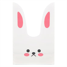 Load image into Gallery viewer, 25Pcs/lot Cute Rabbit Long Ear Candy Bags Bunny Cookie Biscuit Packaging Supplies Small Snack Bag Wedding Party Favor Gift