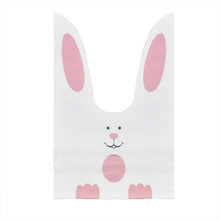 Load image into Gallery viewer, 25Pcs/lot Cute Rabbit Long Ear Candy Bags Bunny Cookie Biscuit Packaging Supplies Small Snack Bag Wedding Party Favor Gift