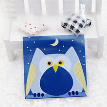 Load image into Gallery viewer, 50PCS Cute Cartoon Monster Cookie&amp;Candy Self-Adhesive Plastic Bags For Biscuits Snack Baking Package Supplies Christmas Decor