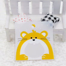 Load image into Gallery viewer, 50PCS Cute Cartoon Monster Cookie&amp;Candy Self-Adhesive Plastic Bags For Biscuits Snack Baking Package Supplies Christmas Decor