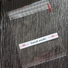 Load image into Gallery viewer, 50PCS Cute Cartoon Monster Cookie&amp;Candy Self-Adhesive Plastic Bags For Biscuits Snack Baking Package Supplies Christmas Decor